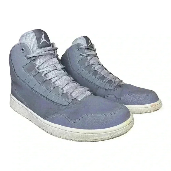Nike Air Jordan Men 12 Executive Cool Grey Basketball Sneaker Mid Top 820240 - Picture 1 of 16